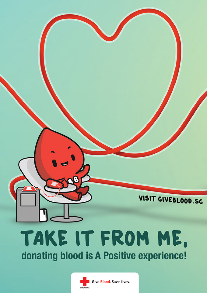 Take it from me, donating blood is A Positive experience!