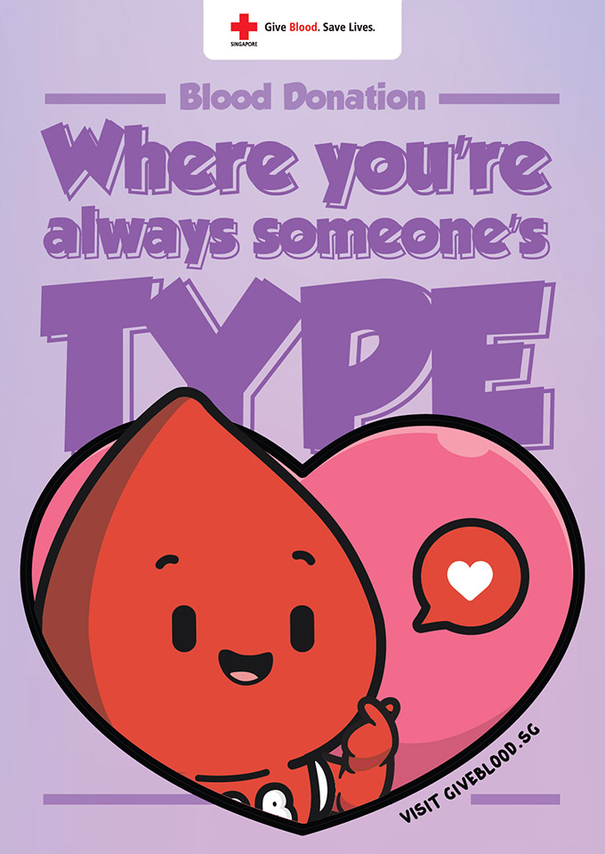 Blood donation: where you're always someone's type